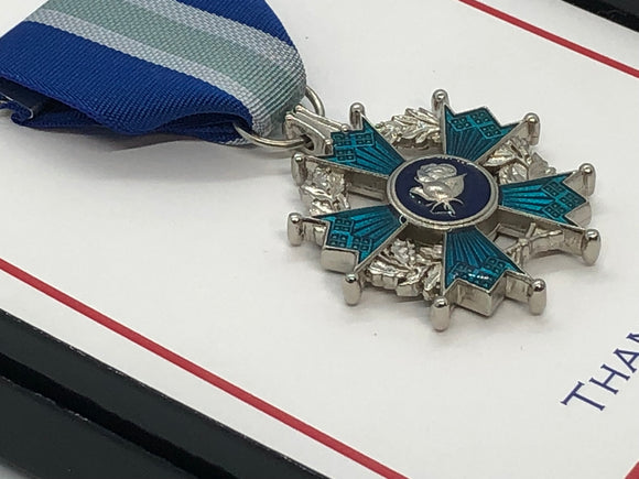 Family Recognition Medals - Silver and Blue Collection