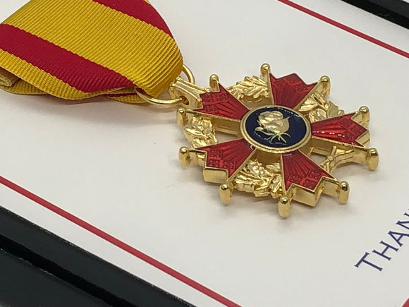 Family Recognition Medals - Scarlet and Gold Collection
