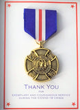 Covid-19 Valor Medal (Antique)