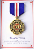 Covid-19 Valor Medal (Color)