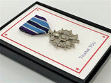 Family Recognition Medals - Blue and White